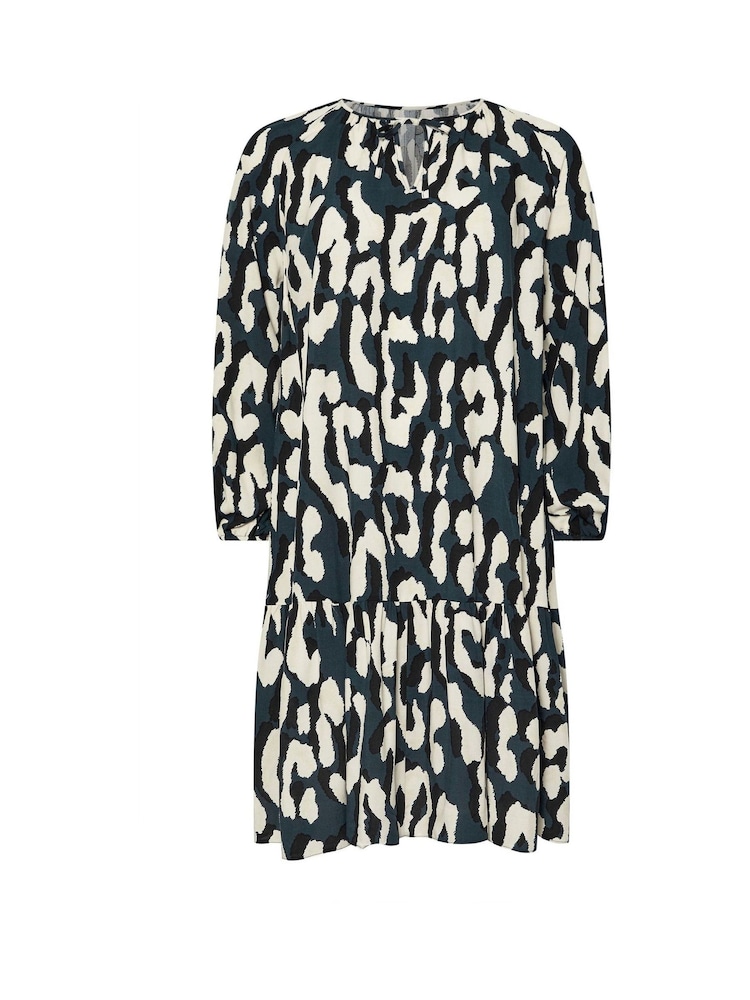 Blau - Evans Abstract Animal Print Mini Dress - Bild 5 von 5