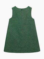 Trotters London Green Herringbone Georgina Bow Dress - Image 2 of 3