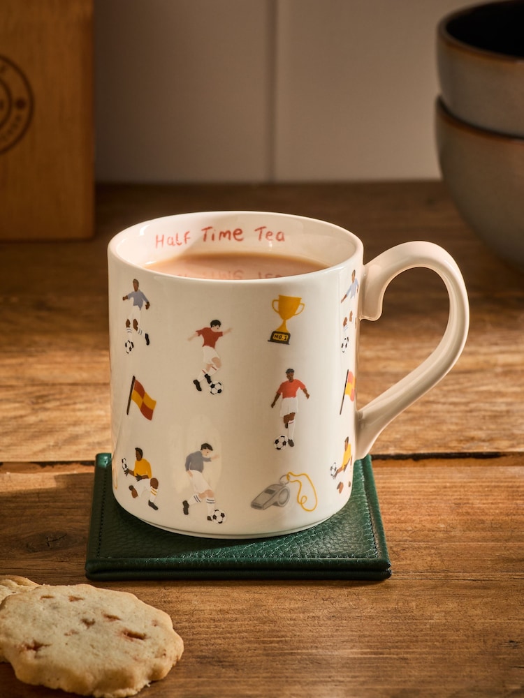 Natural Football Icon Mug - Image 1 of 3 Natural Football Icon Mug - Image 1 of 3