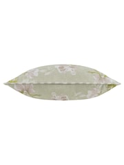 Sanderson Sage Adele Floral Printed Piped Cushion - Image 3 of 6