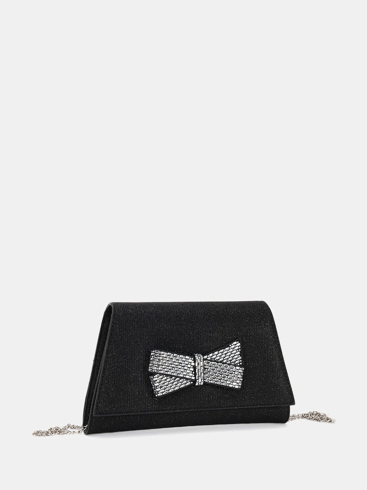 Novo Black Annie Luxe Clutch Bag - Image 2 of 4
