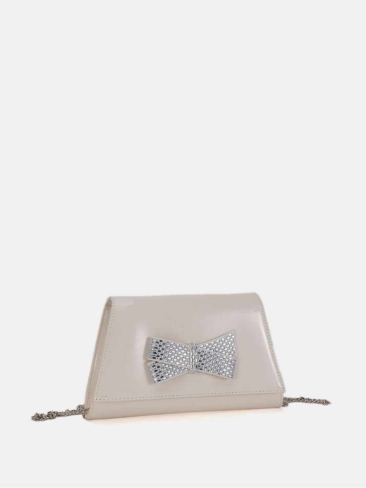Novo Cream Annie Luxe Clutch Bag - Image 2 of 4 Novo Cream Annie Luxe Clutch Bag - Image 2 of 4