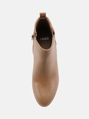 Novo Natural Regular Fit Vienna Block Heel Chelsea Boots - Image 6 of 7