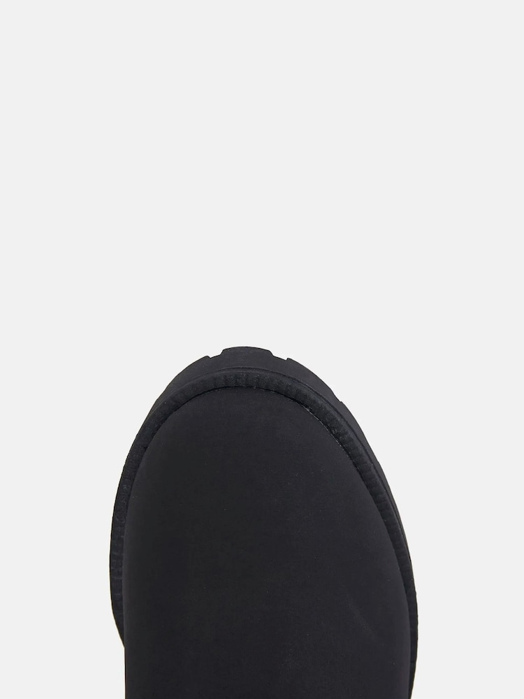 Novo Black Regular Fit Harlequin Chelsea Heeled Unit Boots - Image 5 of 5