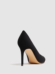 Novo Black Wide Fit Impossible Point Court Shoes - Image 2 of 4