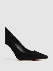 Novo Black Wide Fit Impossible Point Court Shoes - Image 3 of 4