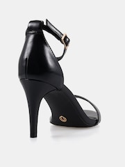 Novo Black Regular Fit Berril Two Part Mid Sandals - Image 2 of 5