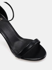 Novo Black Regular Fit Berril Two Part Mid Sandals - Image 3 of 5