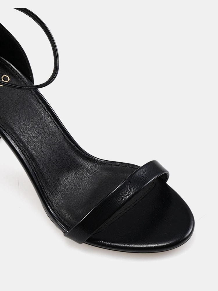 Novo Black Regular Fit Berril Two Part Mid Sandals - Image 5 of 5