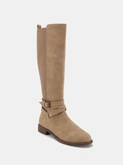 Novo Natural Regular Fit Jadine Knee High Boots - Image 4 of 6