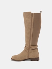 Novo Natural Regular Fit Jadine Knee High Boots - Image 6 of 6