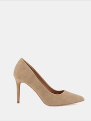 Novo Natural Wide Fit Impossible Point Court Shoes - Image 1 of 6
