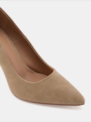 Novo Natural Wide Fit Impossible Point Court Shoes - Image 5 of 6