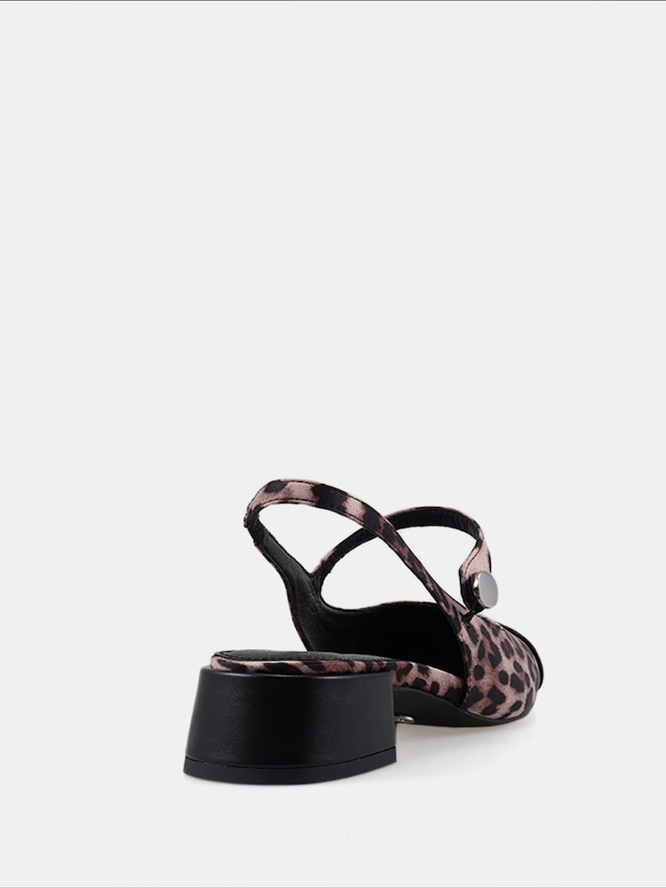 Animal - Novo potisk; vzorec Zimmy Low Block Slingback Mary Jane čevlji - Slika 6 iz 6 Animal - Novo potisk; vzorec Zimmy Low Block Slingback Mary Jane čevlji - Slika 6 iz 6