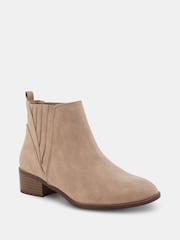 Novo Natural Regular Fit Dillion Low Ankle Chelsea Boots - Image 2 of 6