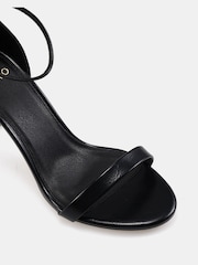 Novo Black Wide Fit Berril Two Part Mid Sandals - Image 5 of 5