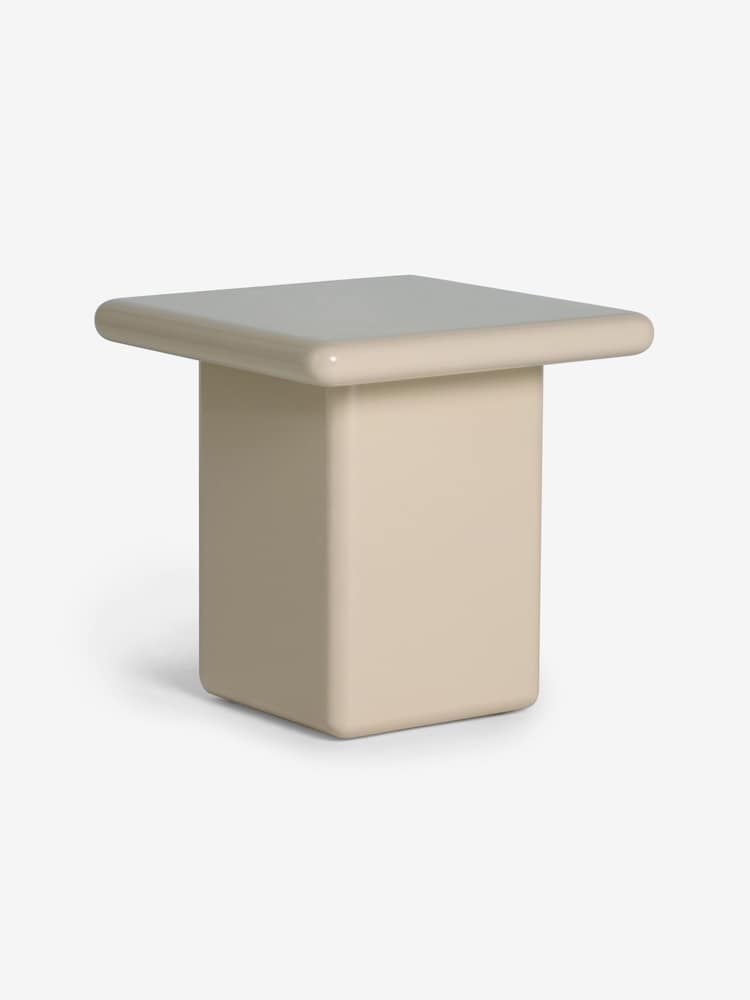 MADE.COM Ecru Natural Lacey Side Table - Image 5 of 5