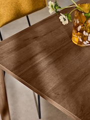 MADE.COM Dark Natural Oak Effect Pavia 4 to 6 Seater Extending Dining Table - Image 3 of 5