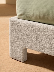 MADE.COM Pax Boucle Off White Ottoman Storage Bed Leonora - Image 2 of 5