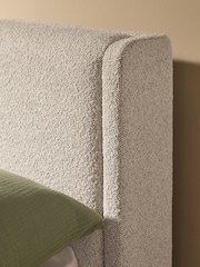 MADE.COM Pax Boucle Off White Ottoman Storage Bed Leonora - Image 3 of 5