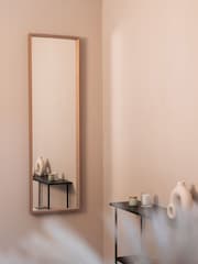 Oak Large Solid Wood 180x80cm Full Length Mirror - Image 2 of 4