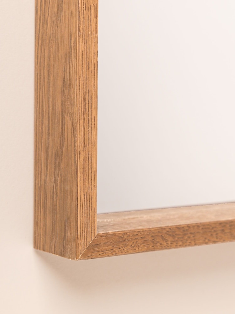 Oak Large Solid Wood 180x80cm Full Length Mirror - Image 4 of 4