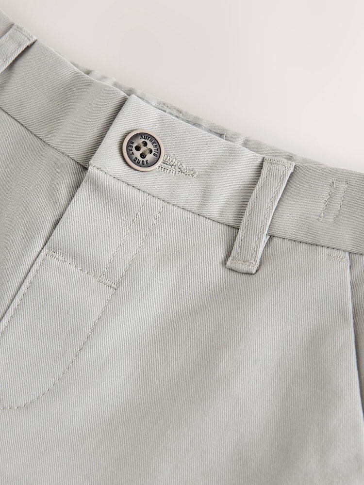 Light Grey Chino Shorts - Image 2 of 3