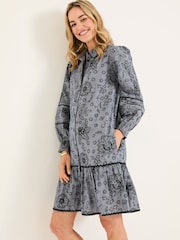 FatFace Embroidered Dress - Imagen 1 de 5