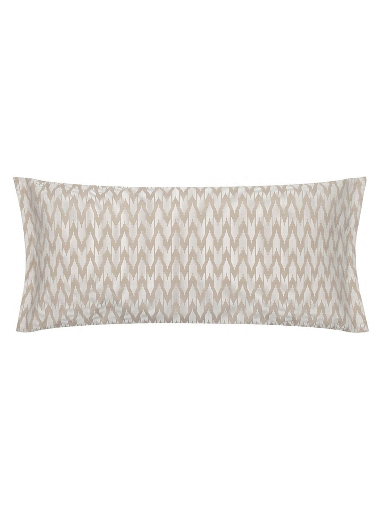 Sanderson Linen Hutton Woven Jacquard Piped Cushion - Image 2 of 5
