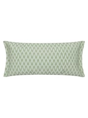 Sanderson Sage Hutton Woven Jacquard Piped Cushion - Image 2 of 5