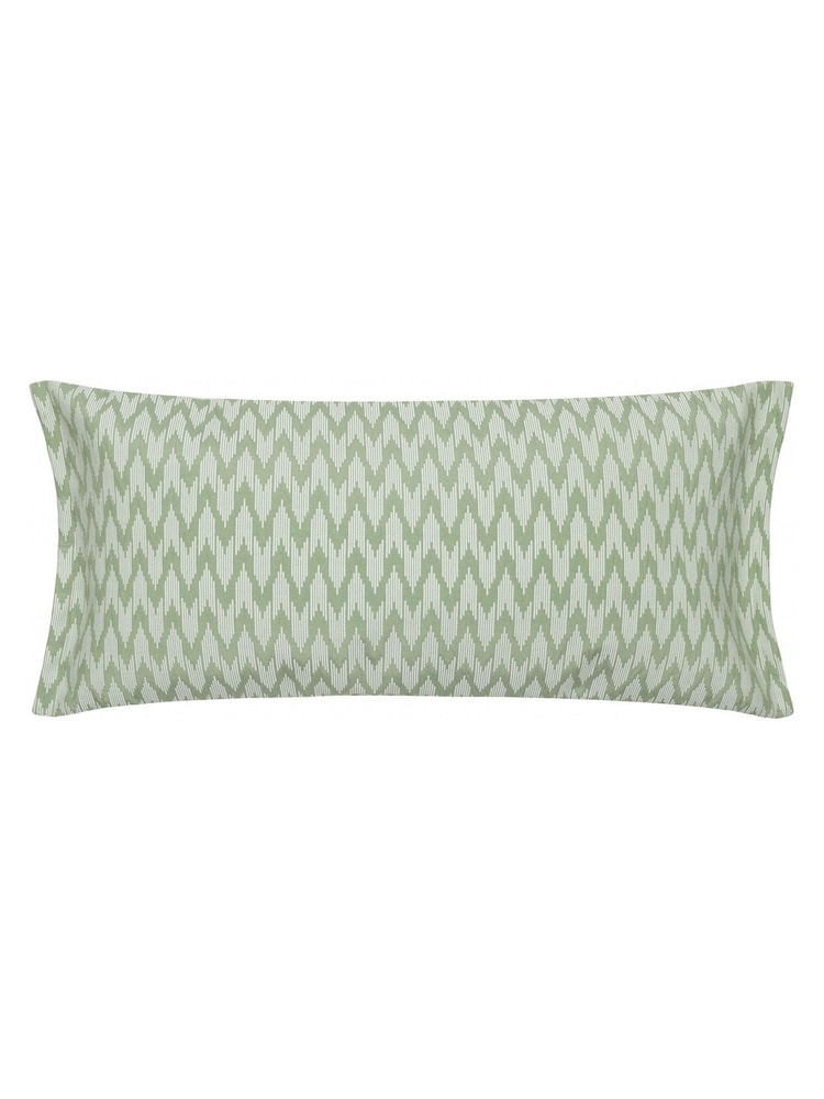Sanderson Sage Hutton Woven Jacquard Piped Cushion - Image 2 of 5
