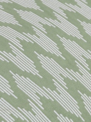 Sanderson Sage Hutton Woven Jacquard Piped Cushion - Image 4 of 5