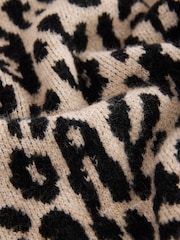 Animal Soft Touch Short Sleeve Knitted Jumper With Wool - Image 6 of 7