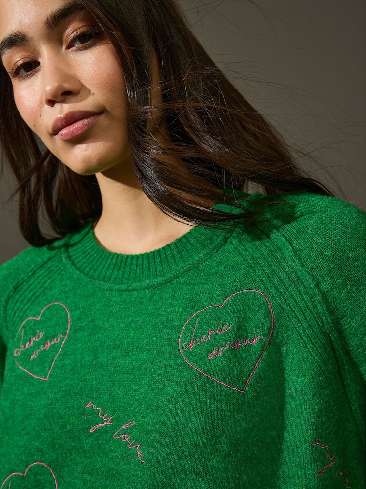 Green Bright Embroidered - Image 3 of 7