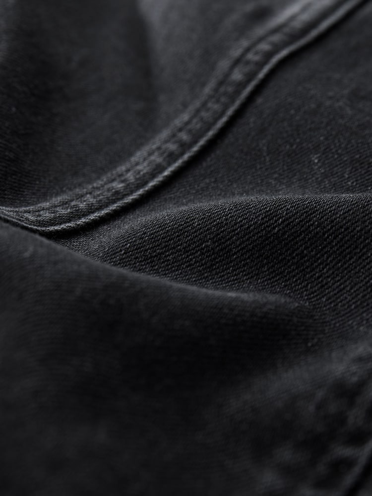 Negro - Long Sleeve Seam Detail Denim Dress - Imagen 7 de 7