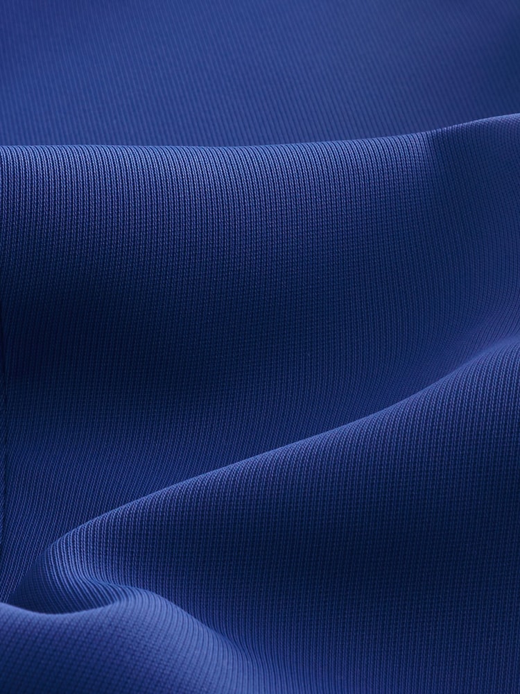 Kobolt Blå - Avslappnad Ruched Sleeve Kavaj - Bild 8 av 8