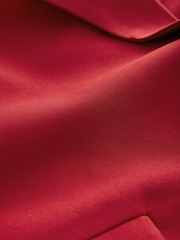 Red Adjustable Back Tailored Blazer - Image 9 of 9