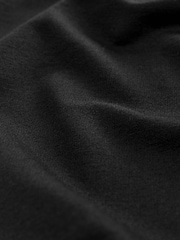 Black Double Zip Ponte Jacket - Image 8 of 8