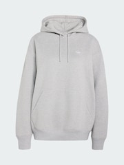 adidas Originals Grey Essentials Oversized Fleece Hoodie - Image 6 of 6