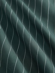 Green Stripe Elasticated Back Wide Leg Trousers - Image 7 of 7
