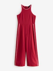 Rojo - Sleeveless Jumpsuit with Tipping Detail - Imagen 6 de 8