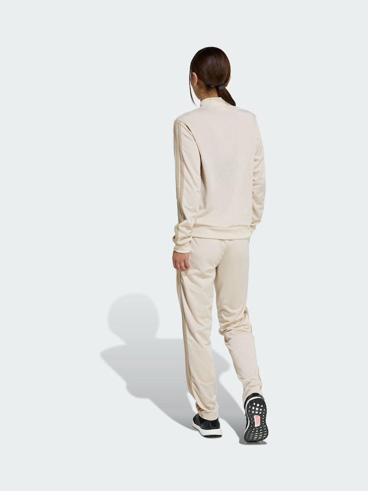 adidas Cream Dayready Tracksuit - Image 2 of 5 adidas Cream Dayready Tracksuit - Image 2 of 5