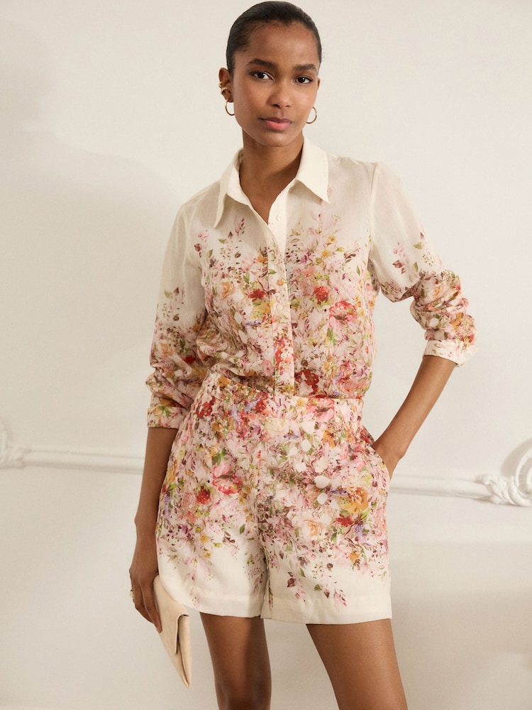 Multi - Short à imprimé floral - Image 1 of 5