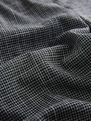 Grey Checked Shapewear Tailored Slim Trousers - Image 7 of 8