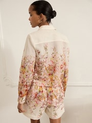 Multicolor - Camisa estampado flores - Imagen 3 de 6