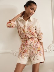 Multicolor - Camisa estampado flores - Imagen 5 de 6