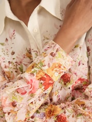 Multicolor - Camisa estampado flores - Imagen 6 de 6