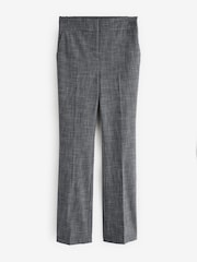 Grey Checked Shapewear Tailored Bootcut Trousers - Image 6 of 8