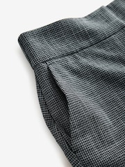 Grey Checked Shapewear Tailored Bootcut Trousers - Image 7 of 8