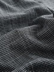 Grey Checked Shapewear Tailored Bootcut Trousers - Image 8 of 8